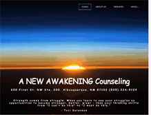 Tablet Screenshot of anewawakening.com